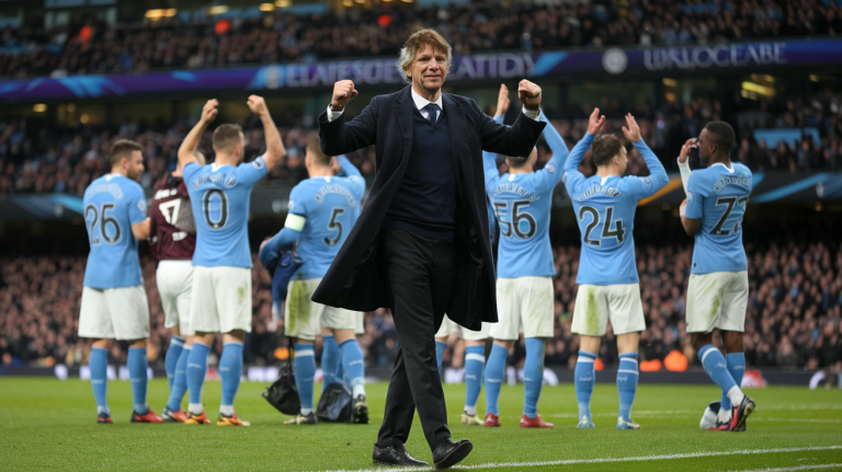 Man City :Mancini satisfait
