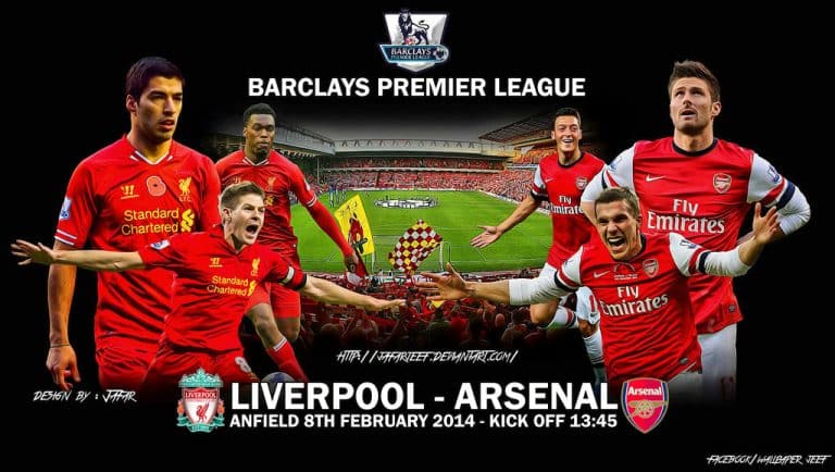 Le carton de Liverpool face à Arsenal (5-1).