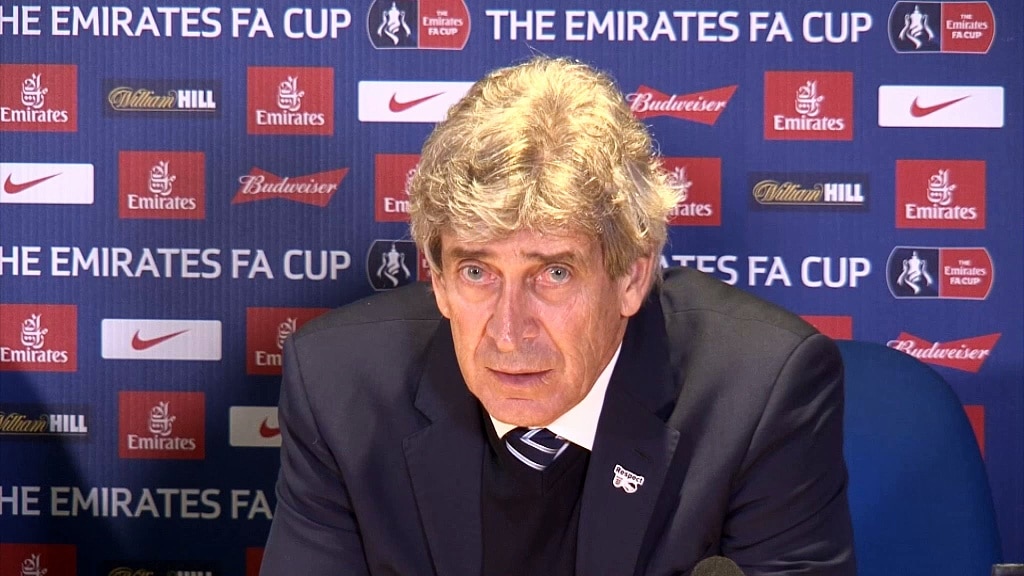 FA Cup : Pellegrini ne veut pas se justifier