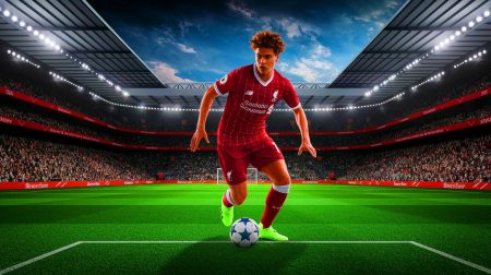 Illustration de Cole Palmer, joueur de Chelsea, suscitant l'intérêt de Liverpool pour un éventuel transfert (création par IA, illustration non réaliste). Crédit : Ideogram.