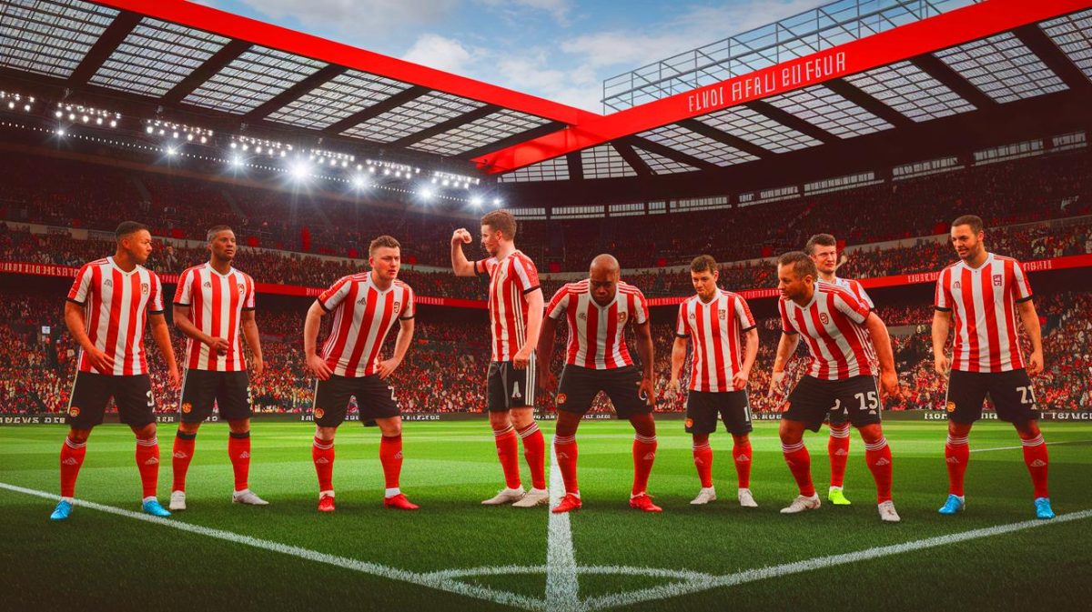 « Révélations incroyables » : Sheffield United prêt à bouleverser le mercato estival avec ces trois défenseurs centraux d’exception que tout le monde convoite Illustration de la stratégie de renforcement défensif de Sheffield United pour une potentielle montée en Premier League (création par IA, illustration non réaliste). Crédit : Ideogram.