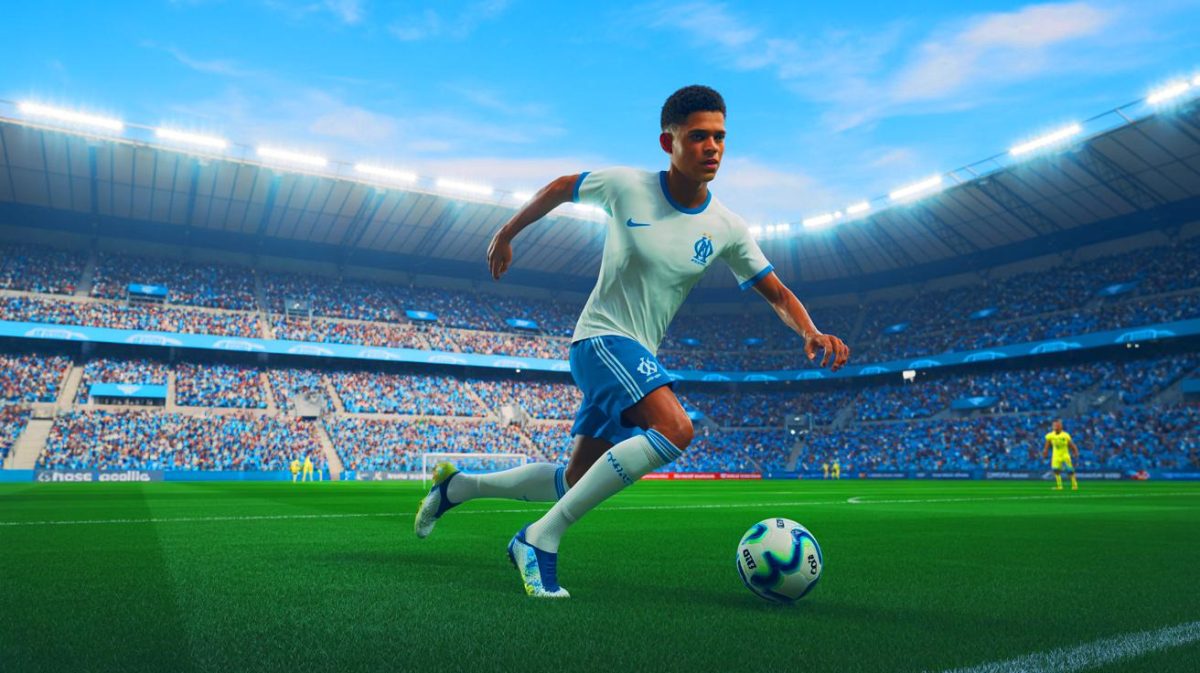 Illustration de Luis Henrique lors de son dernier match potentiel avec l'OM. Image réalisée par IA.