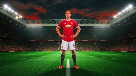 « Concrètes discussions engagées » : l’incroyable offensive de Man Utd pour arracher Viktor Gyokeres à ses rivaux européens en 2024 Illustration de Viktor Gyokeres portant le maillot de Manchester United (création par IA, illustration non réaliste). Crédit : Ideogram.