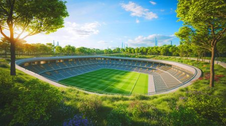 Projet secret dévoilé : cet incroyable stade souterrain sous San Siro va bouleverser le football italien avec une expérience futuriste inédite Illustration de San Siro transformé en stade souterrain futuriste. Image réalisée par IA.