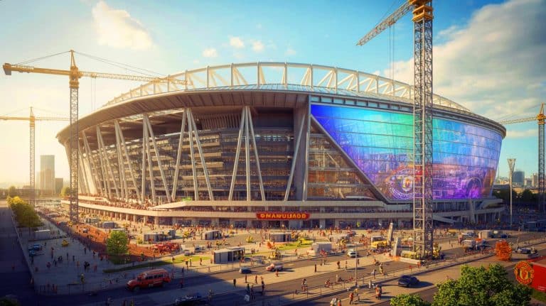 Un géant architectural dévoilé : Manchester United révèle les images saisissantes de son futur stade monumental de 100 000 places qui défie l&rsquo;imagination