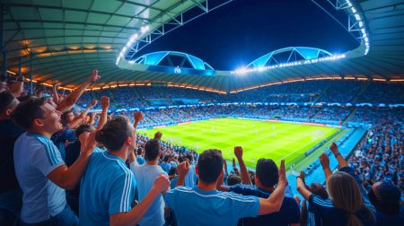 Illustration de l'ambition de l'OM pour la Ligue des Champions (création par IA, non réaliste). Crédit : Ideogram