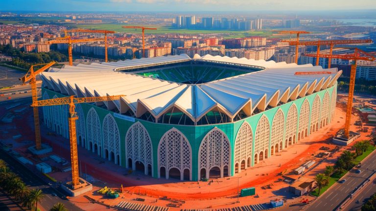 Un projet titanesque pour le football mondial : le futur stade marocain promet une capacité inégalée sur la planète