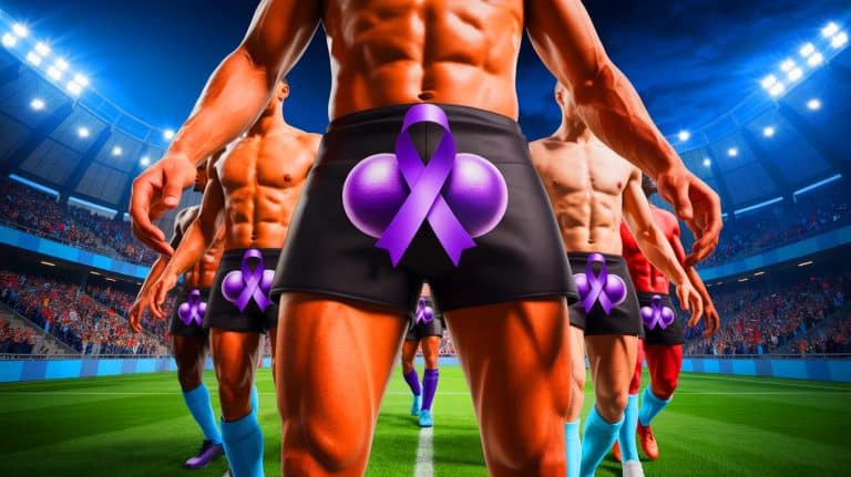 Une initiative audacieuse : ce club de foot place un logo à l’entrejambe pour alerter sur le cancer des testicules et choque le monde du sport