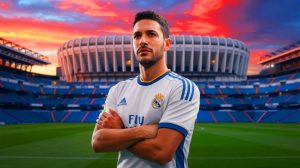 Illustration de Franco Mastantuono en maillot du Real Madrid après son transfert. Image réalisée par IA.