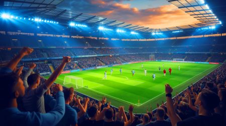 Illustration de l'ambition des Girondins de Bordeaux de remonter en Ligue 1. Image réalisée par IA.
