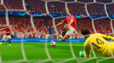 Illustration de Mikel Oyarzabal marquant un but décisif pour l'Espagne contre le Portugal. Image réalisée par IA.