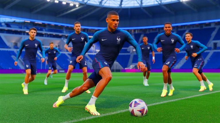Découverte hallucinante : Deschamps teste une attaque d&rsquo;une audace inédite à l&rsquo;entraînement de l&rsquo;Équipe de France pour surprendre leurs futurs adversaires
