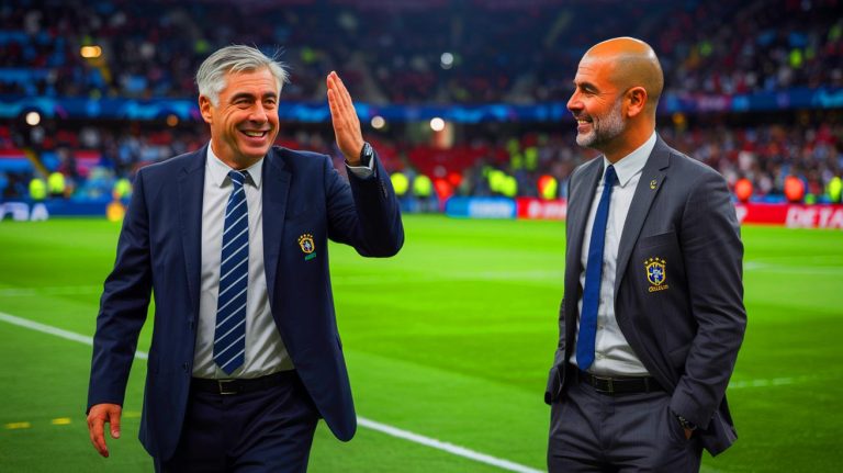 Guardiola jubile en coulisses : ce départ choc d’Ancelotti du Real Madrid pourrait tout bouleverser dans le monde du football européen