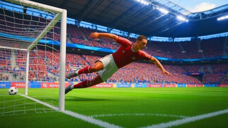 Illustration de l'exploit des buts les plus rapides dans l'histoire du football. Image réalisée par IA.
