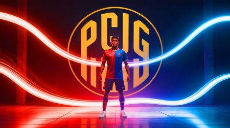 Illustration de Lamine Yamal sous le maillot du FC Barcelone. Image réalisée par IA.
