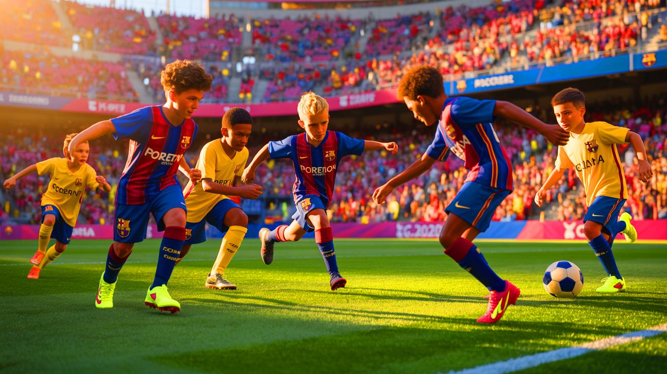 « On mise tout sur nos enfants » : la stratégie choc du Barça avec les pépites de la Masia fait déjà des miracles
