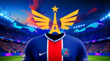 Le PSG refuse d’ajouter une étoile sur son maillot : une décision symbolique qui fait déjà polémique Illustration de la célébration du PSG en tant que champion d'Europe avec leur maillot collector unique. Image réalisée par IA.