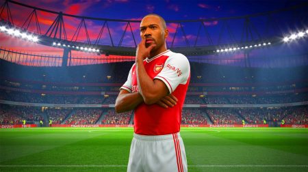 Illustration de Thierry Henry exprimant son analyse sur les performances récentes d'Arsenal. Image réalisée par IA.