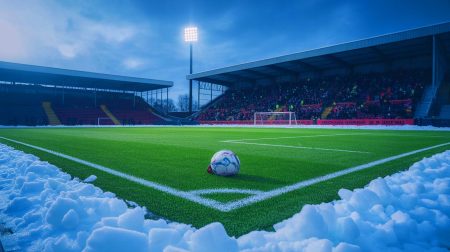 Illustration de l'historique match de Coupe d'Écosse entre Inverness Thistle et Falkirk reporté 29 fois, générée par intelligence artificielle.