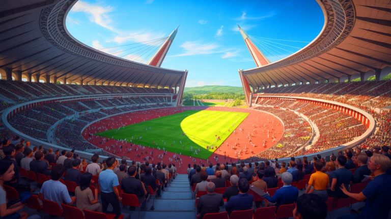« Ce stade pourrait engloutir une ville entière » : découvrez les secrets du colossal Stade du Premier Mai