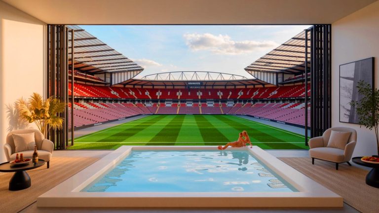 « Ils regardent le match depuis une piscine » : Fulham choque l’Europe avec sa loge ultra-luxueuse à Craven Cottage, vue imprenable sur la Tamise