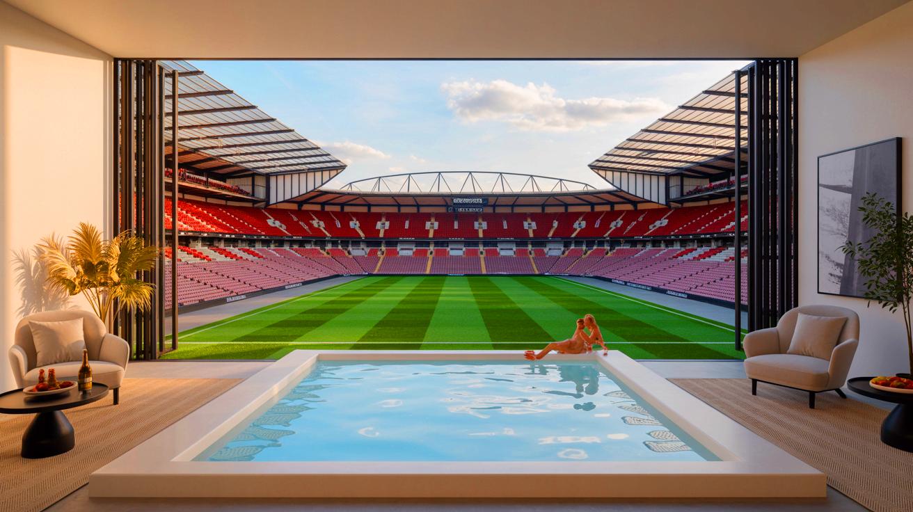 « Ils regardent le match depuis une piscine » : Fulham choque l’Europe avec sa loge ultra-luxueuse à Craven Cottage, vue imprenable sur la Tamise