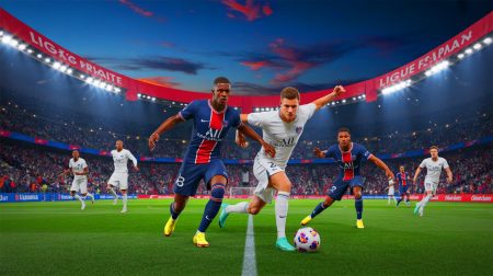 Illustration de l'impact des dettes colossales sur les clubs de Ligue 1, notamment le Paris Saint-Germain. Image réalisée par IA.