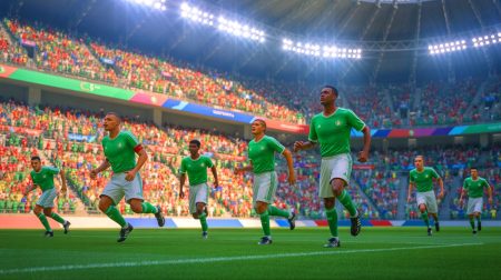 Illustration de l'Algérie dans le classement FIFA, générée par intelligence artificielle.