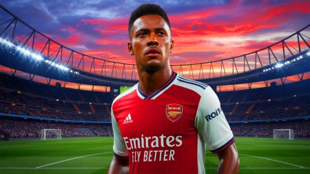 Illustration de Rodrygo, l'ailier brésilien du Real Madrid, courtisé par Arsenal pour un transfert estival.
