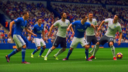 Illustration de la rencontre cruciale entre Ipswich Town et Preston North End dans le championnat.