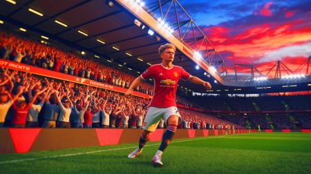 Illustration de Manchester United en discussions pour recruter l'attaquant Benjamin Sesko du RB Leipzig.