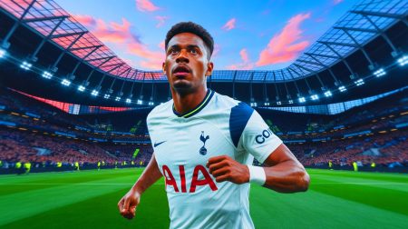 Illustration de la possible arrivée d'Eberechi Eze à Tottenham Hotspur depuis Crystal Palace.