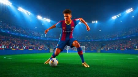 Illustration de l'intérêt de Manchester United pour le jeune attaquant Etta Eyong de Levante.