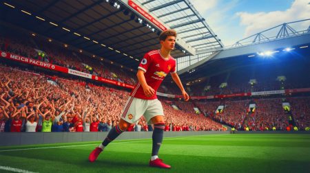 Illustration de l'intérêt de Manchester United pour le milieu de terrain Elliot Anderson.