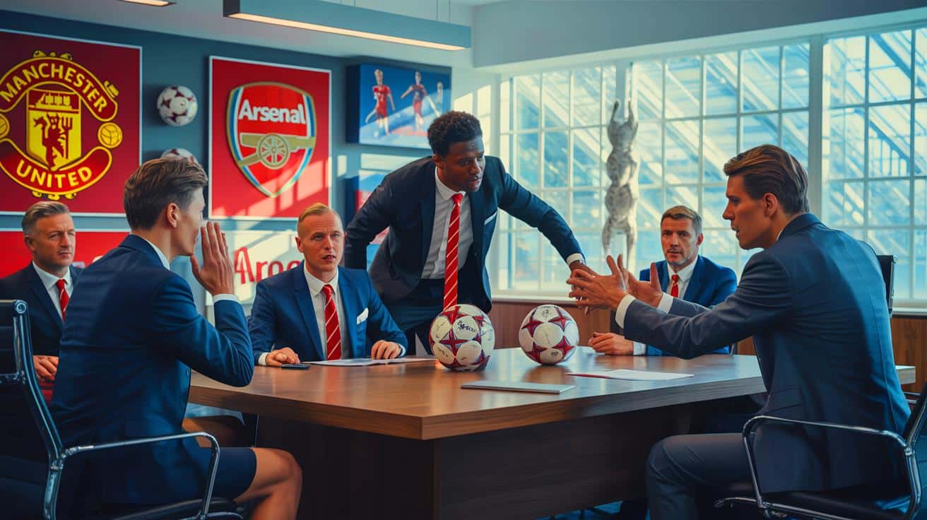 Man Utd discute avec Bouaddi : Arsenal en alerte face à cette nouvelle concurrence inattendue