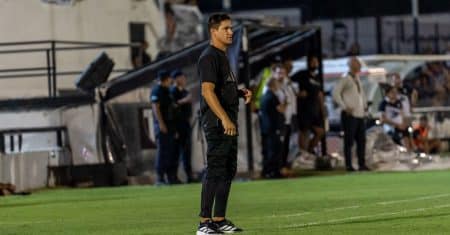 soccer coach training sideline