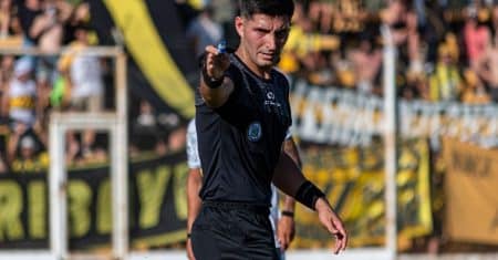 soccer referee yellow card