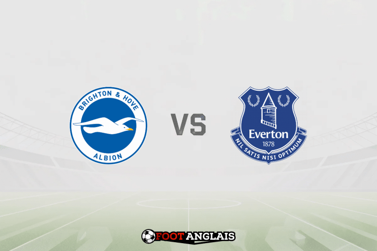Pronostic Brighton – Everton (Premier League) : cotes et analyse du match