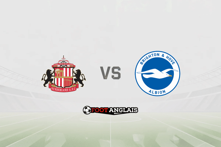 Pronostic Sunderland – Brighton (Premier League) : cotes et analyse du match