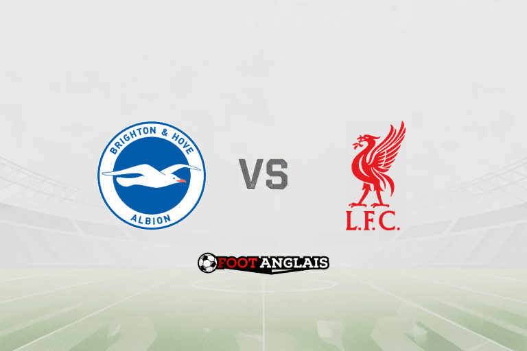 Pronostic Brighton – Liverpool (Premier League) : cotes et analyse du match