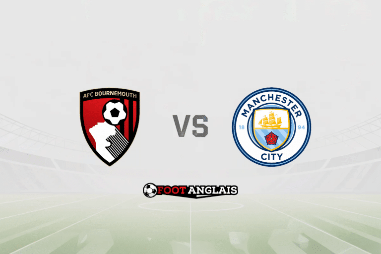 Pronostic Bournemouth – Manchester City (Premier League) : cotes et analyse du match